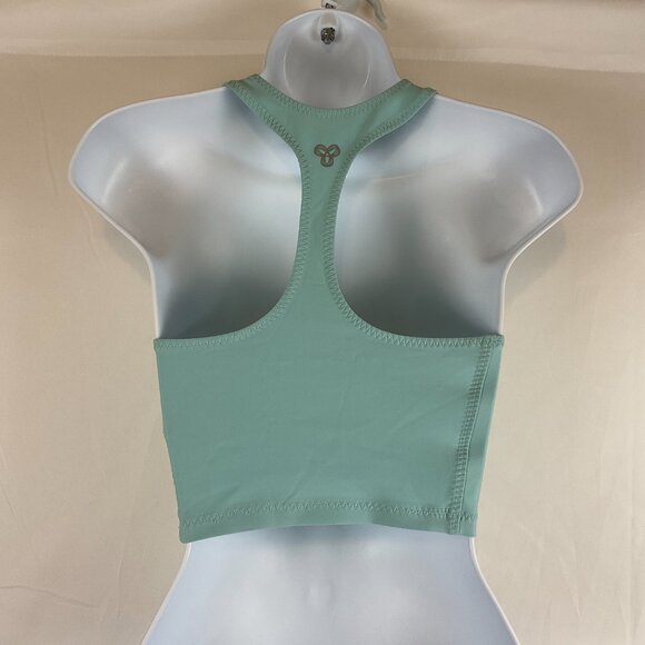 TNAction Cropped Top Sports Bra XS Light Mint Racerback - Picture 5 of 9